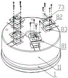 Temperature control system for reagent cabin of biochemical analyzer