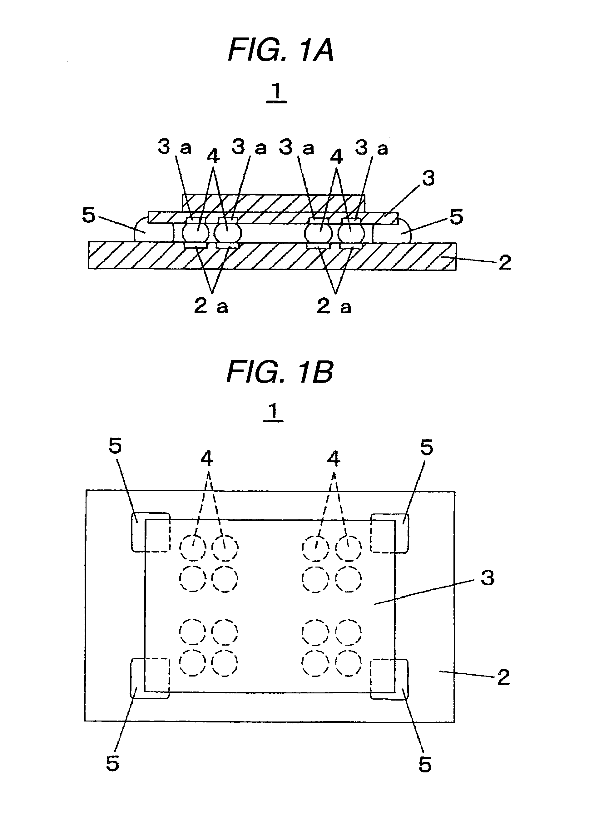 Electronic component mounting structure