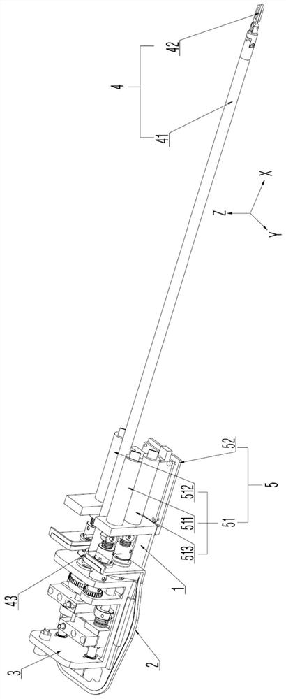 A surgical instrument control method for a laparoscopic surgical robot