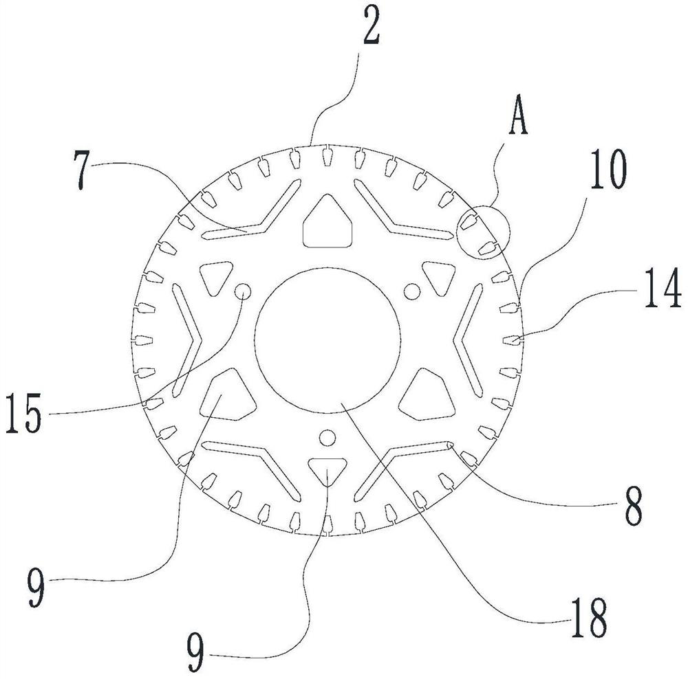 Permanent magnet motor and compressor and air conditioner with same