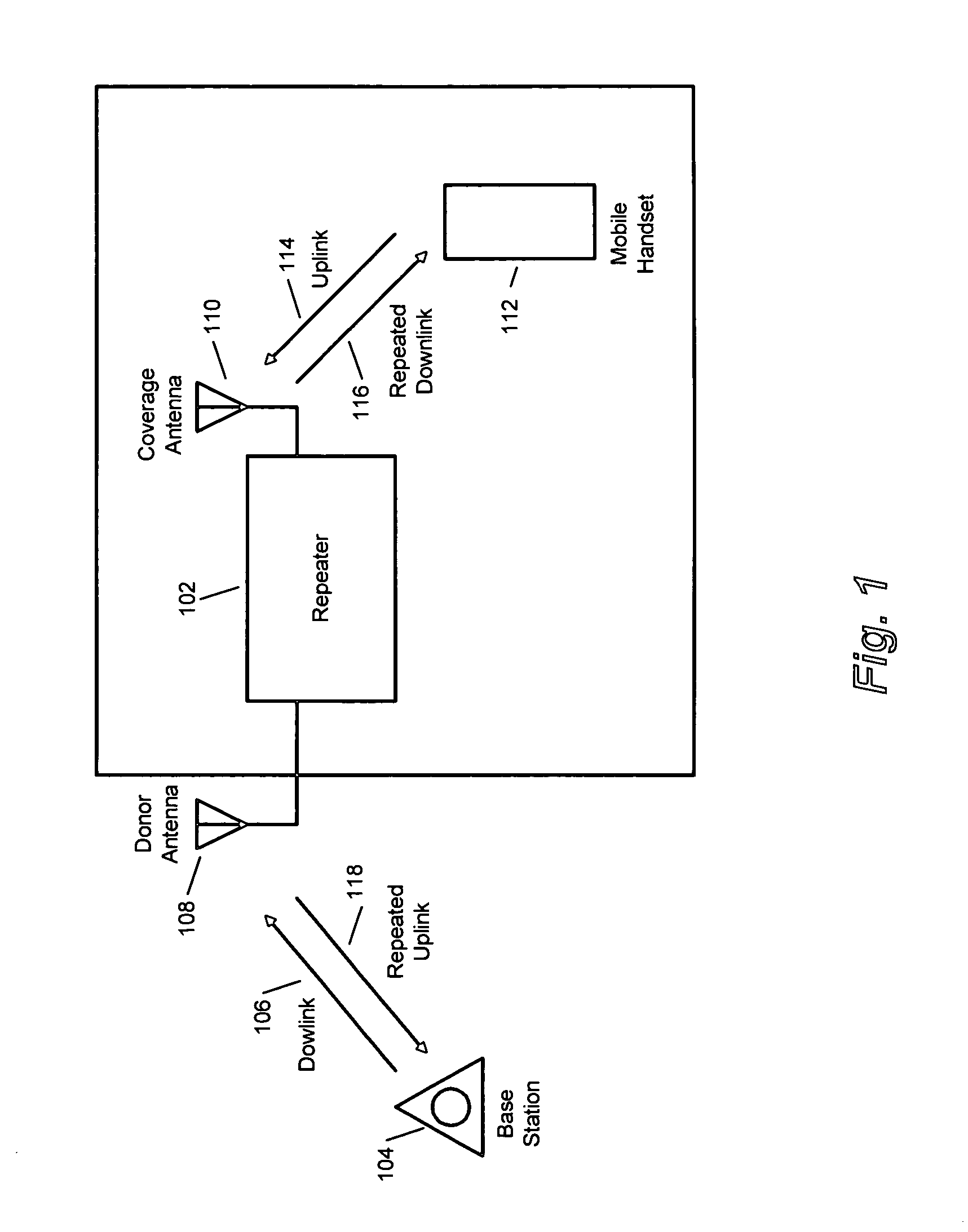 Wireless repeater with arbitrary programmable selectivity