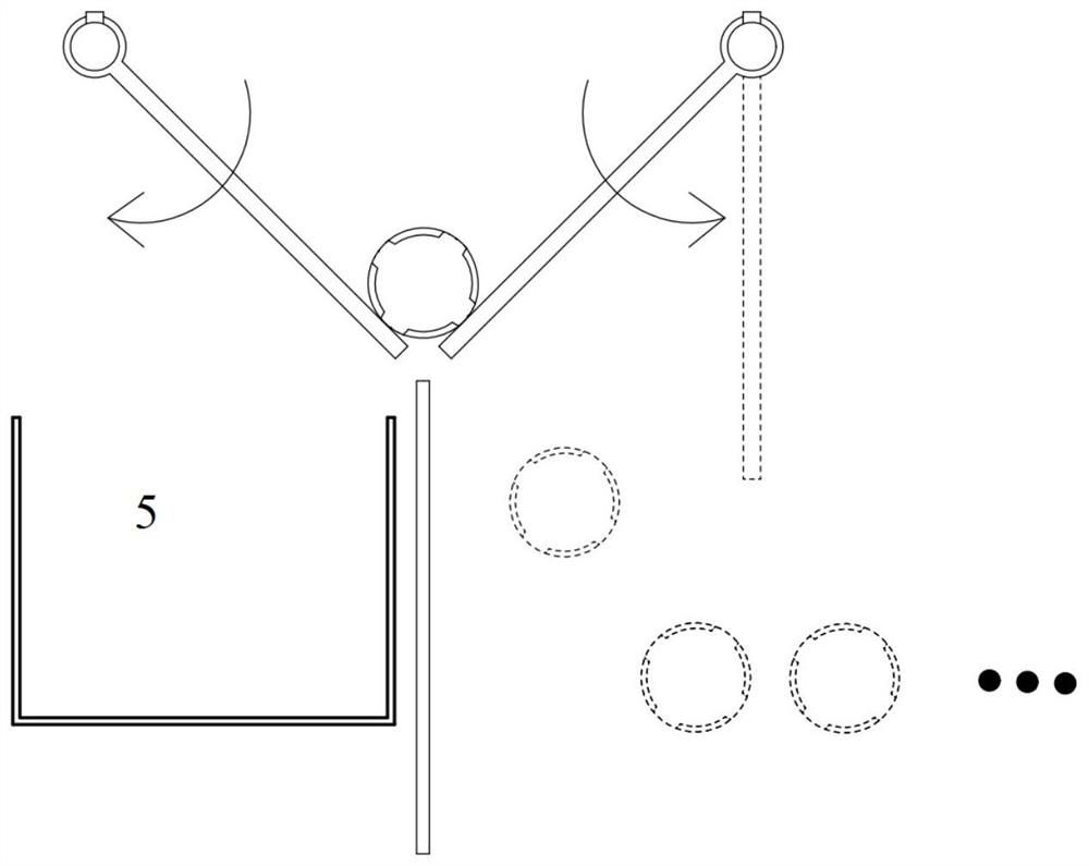 Automatic detection method and device for cold finish extrusion machining of screw shaft