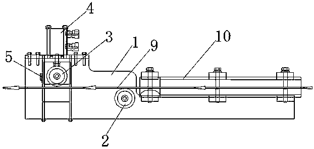 Automatic press-in system for take-up reel