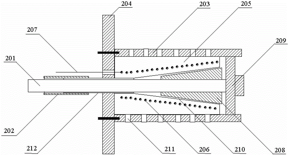 A detachable anchoring tool and its removal method