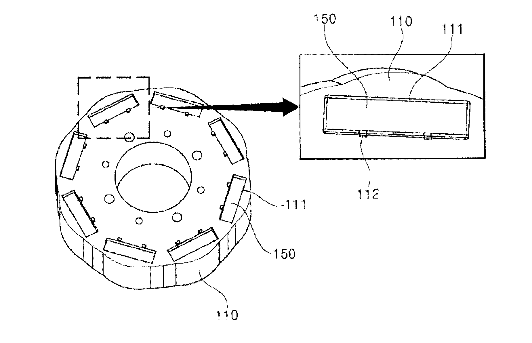 Rotor Assembly and Motor Including the Same