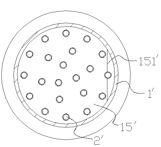 Ice water energy storage evaporator