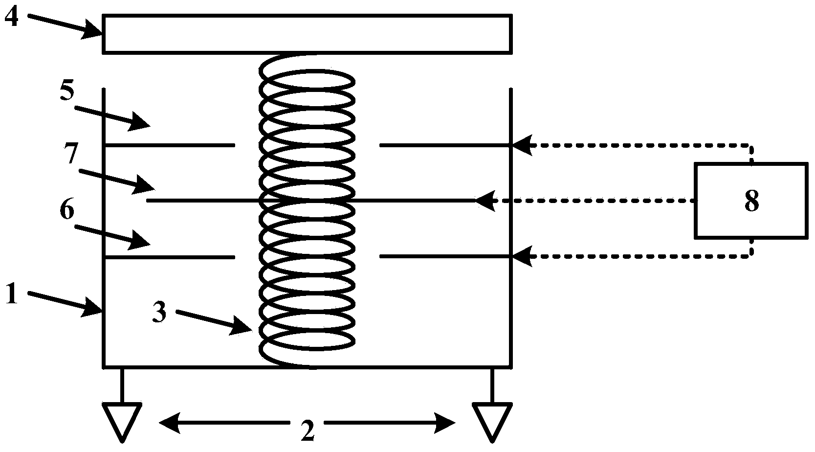 Electrostatic negative stiffness based low-frequency vibration isolation system and method