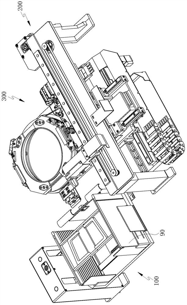 Control method and device for LED and semiconductor laser chip silicon wafer conveying device