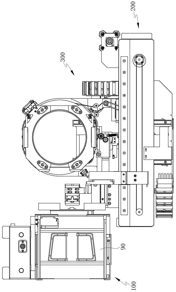 Control method and device for LED and semiconductor laser chip silicon wafer conveying device