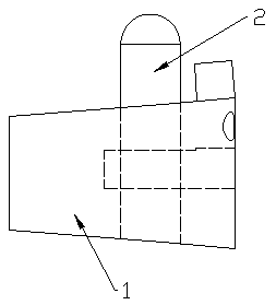 Tissue engineering interbody fusion cage for cervical vertebra and using method