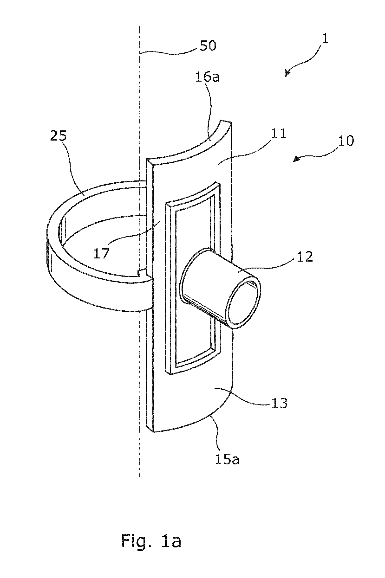 Lateral junction assembly