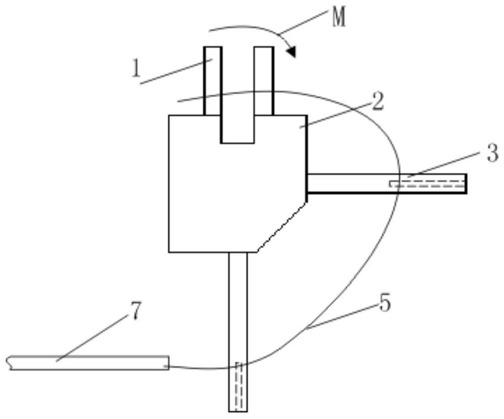 A threading auxiliary device and fast threading method for glass steel pipe production
