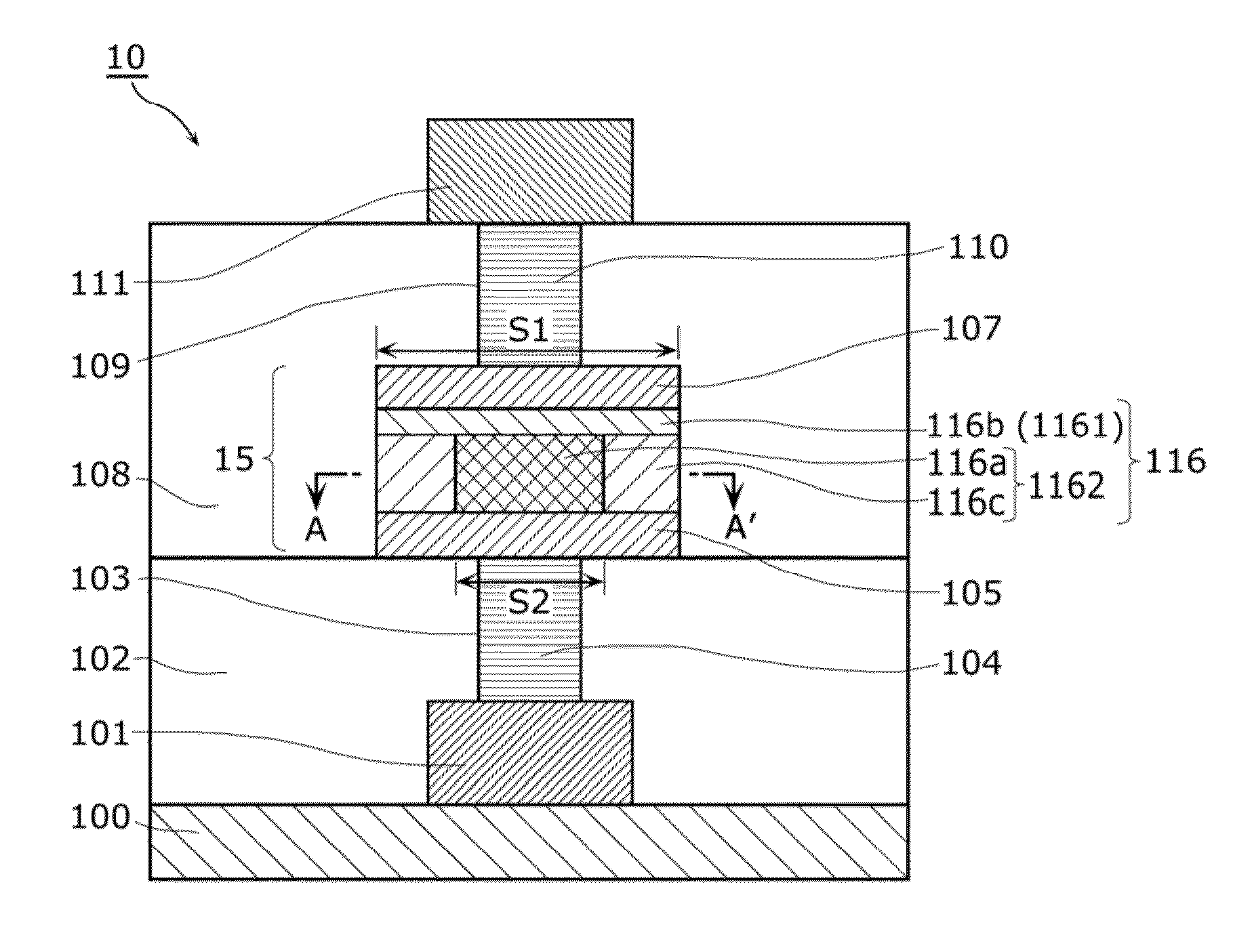 Nonvolatile memory element, manufacturing method thereof, design support method therefor, and nonvolatile memory device
