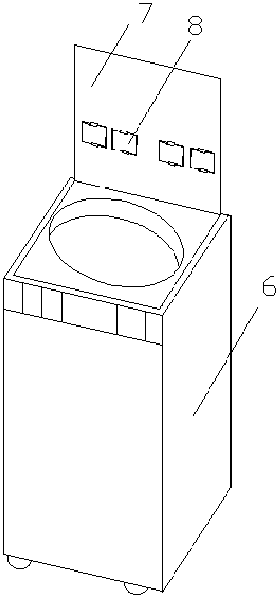 Washing machine and non-washable object detection method and system for washing machine