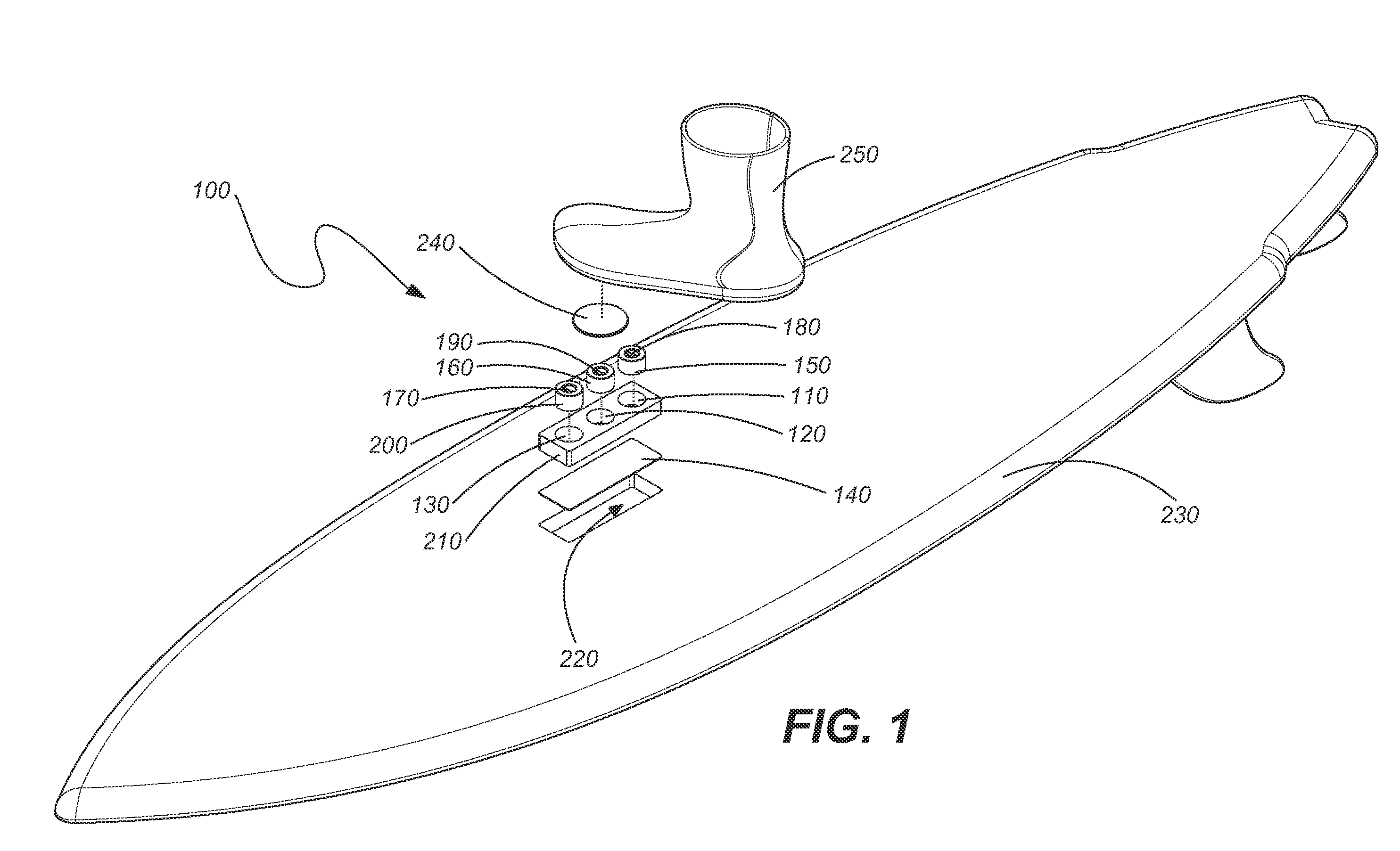 Magnetic method and apparatus for increasing foot traction on sports boards