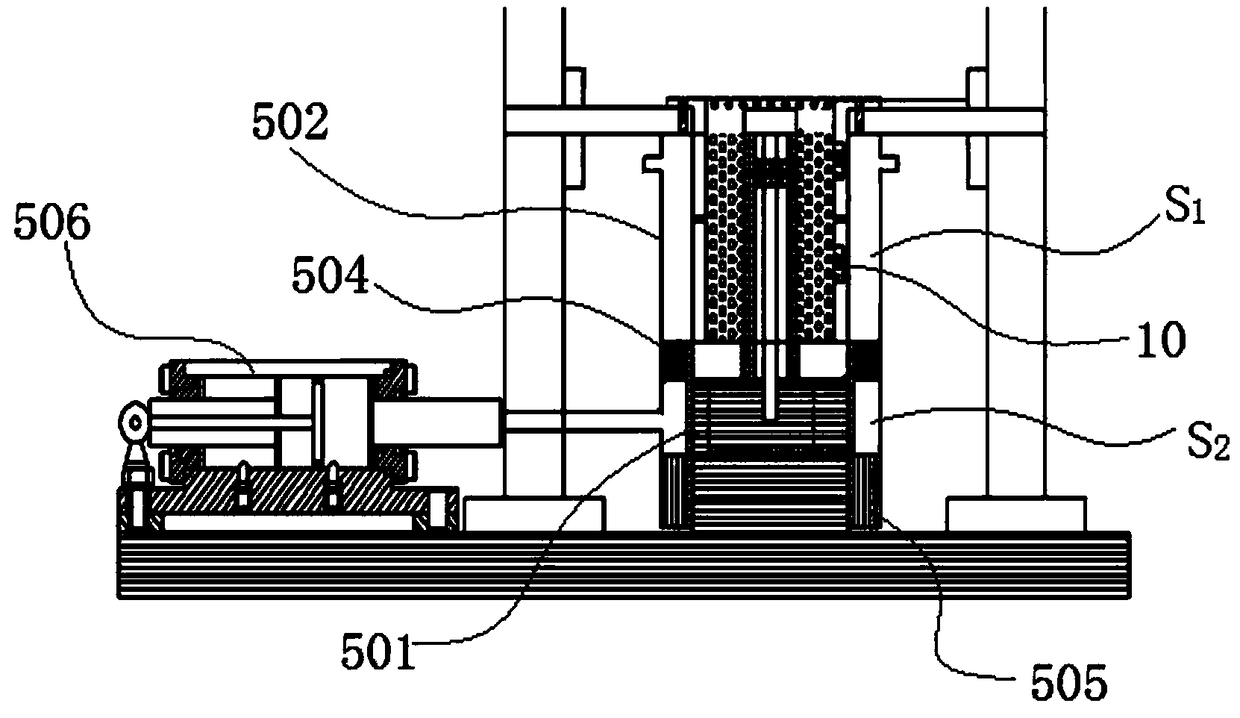 Ring shear test equipment under soil body freezing and thawing cycle and weathering environment and test method thereof