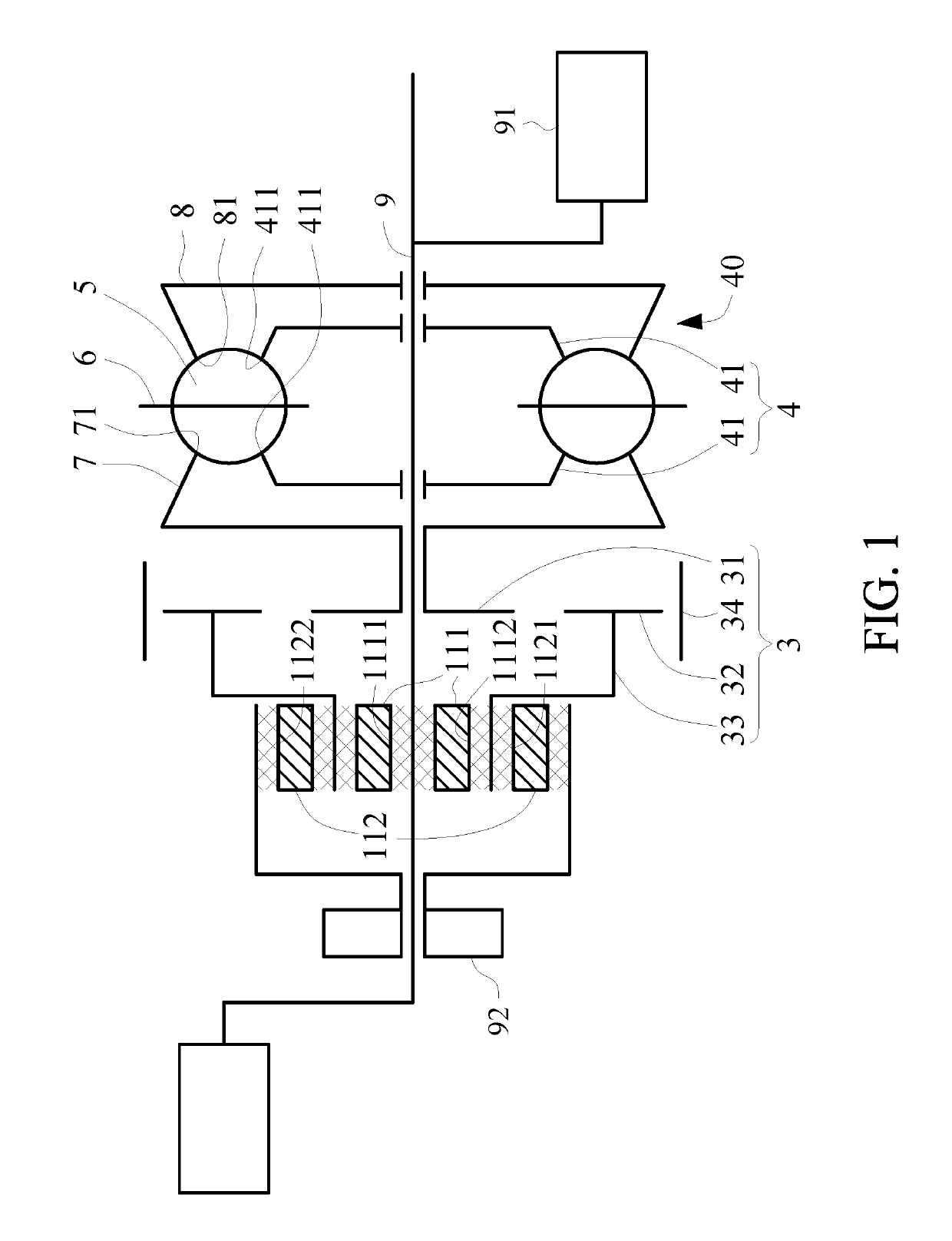 Coaxial electrically aided continuously variable transmission