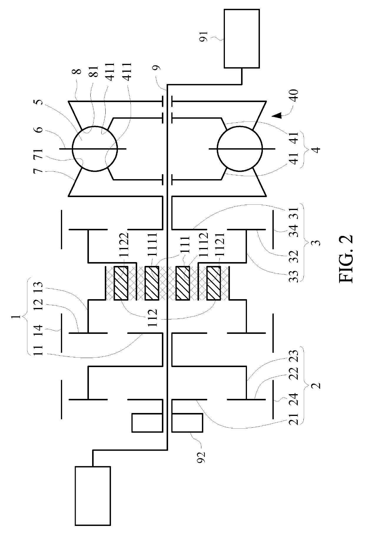 Coaxial electrically aided continuously variable transmission