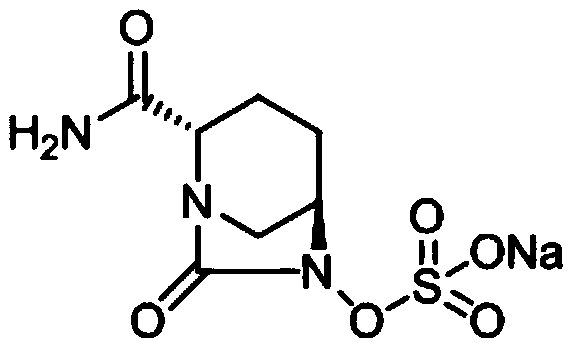 A kind of synthetic method of avibactam sodium