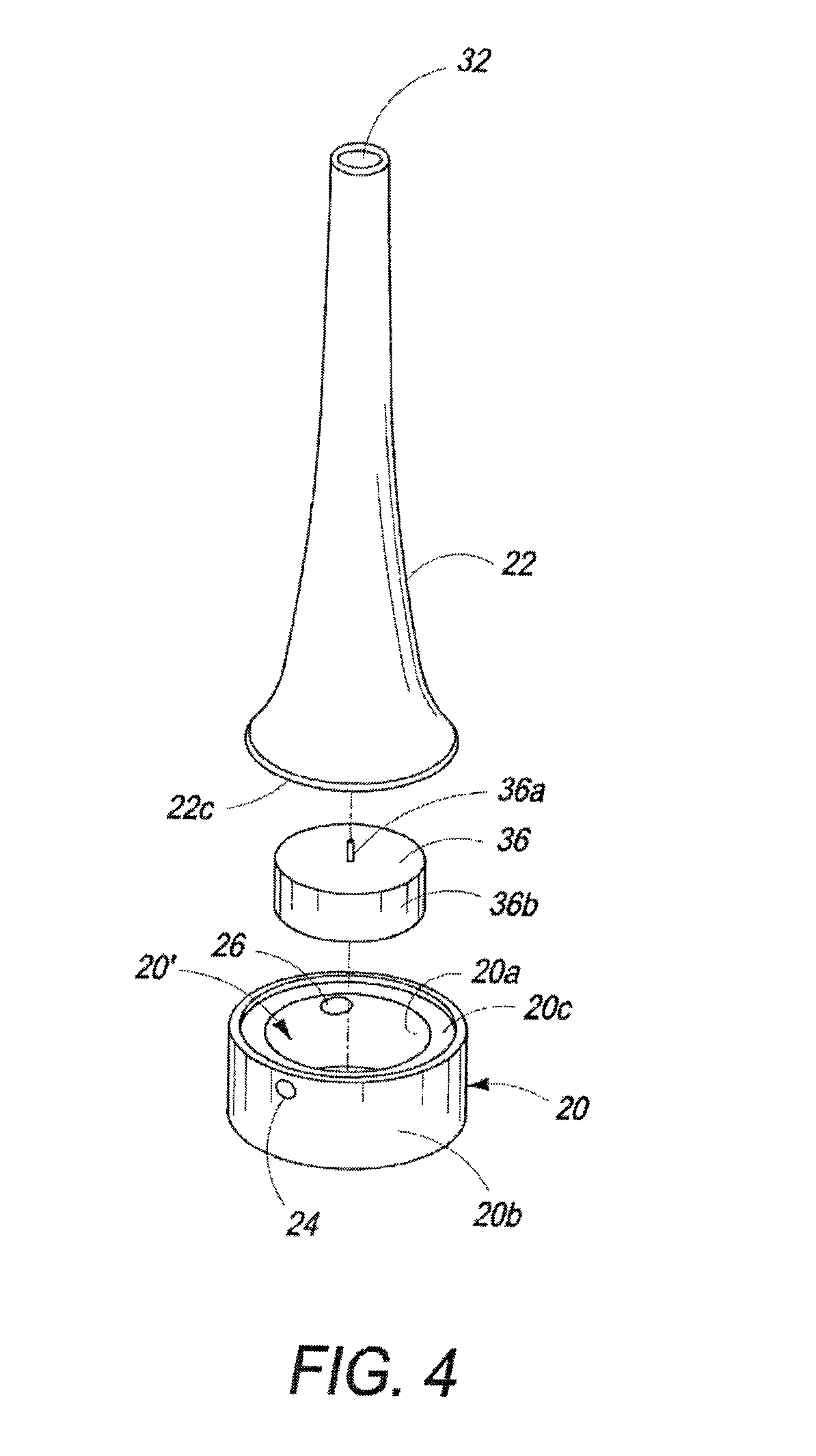 Apparatus and method for extinguishing a flame upon disturbing the apparatus