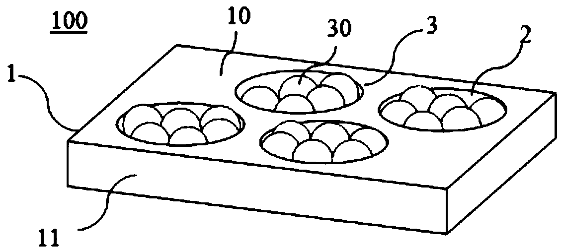 SERS (Surface Enhanced Raman Scattering) unit, and preparation method and application thereof