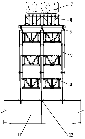 Construction Method of Prestressed Reinforced Concrete Circular Arch Tower