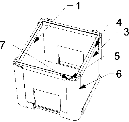 Maze lattice facilitating assembly, disassembly and movement transformation