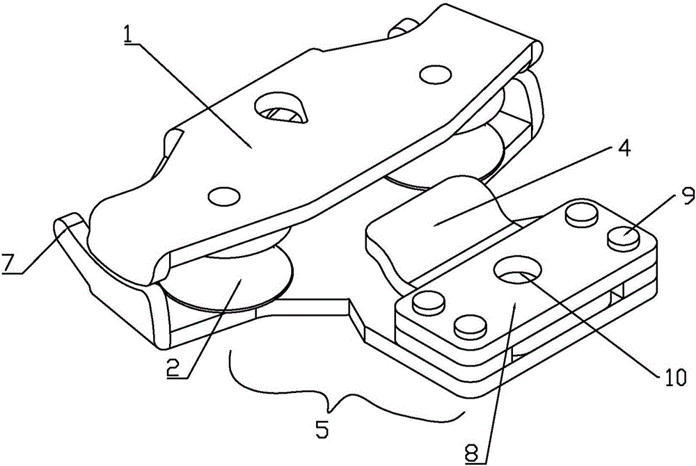 Unpowered obstacle pulley