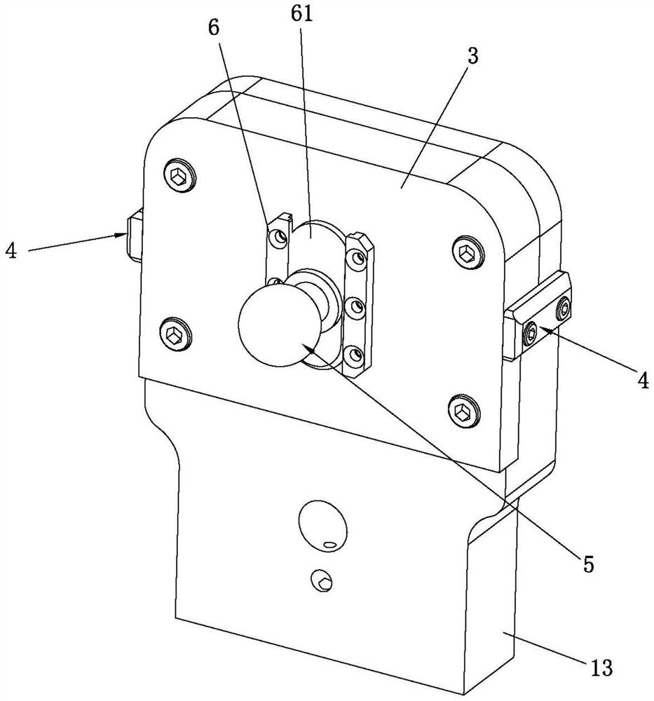 Angle-adjustable clamping appliance