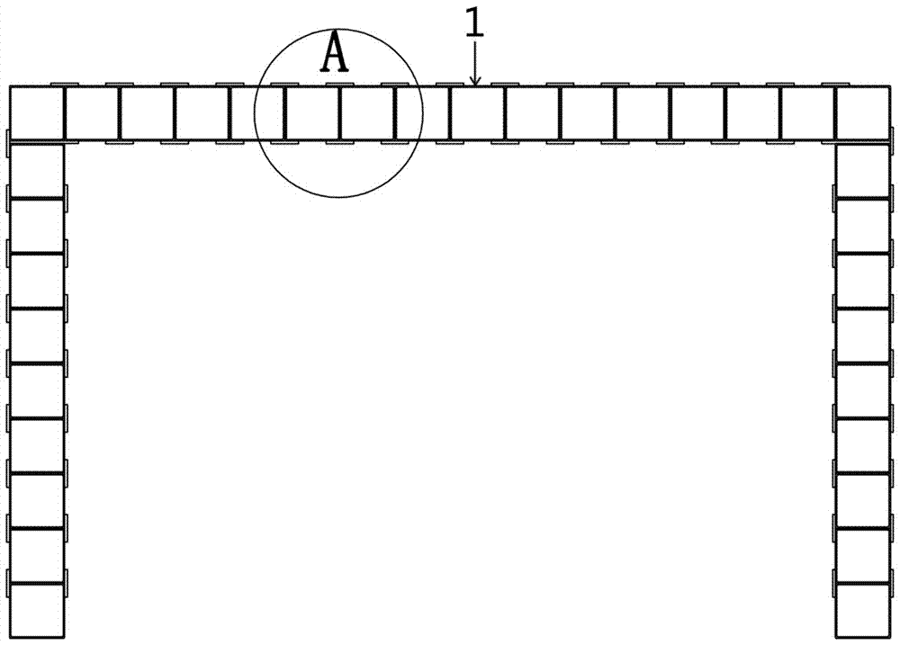 A construction method of surface contact pipe curtain structure