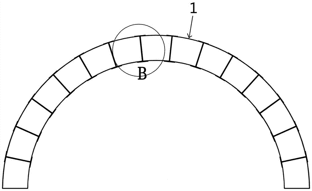 A construction method of surface contact pipe curtain structure