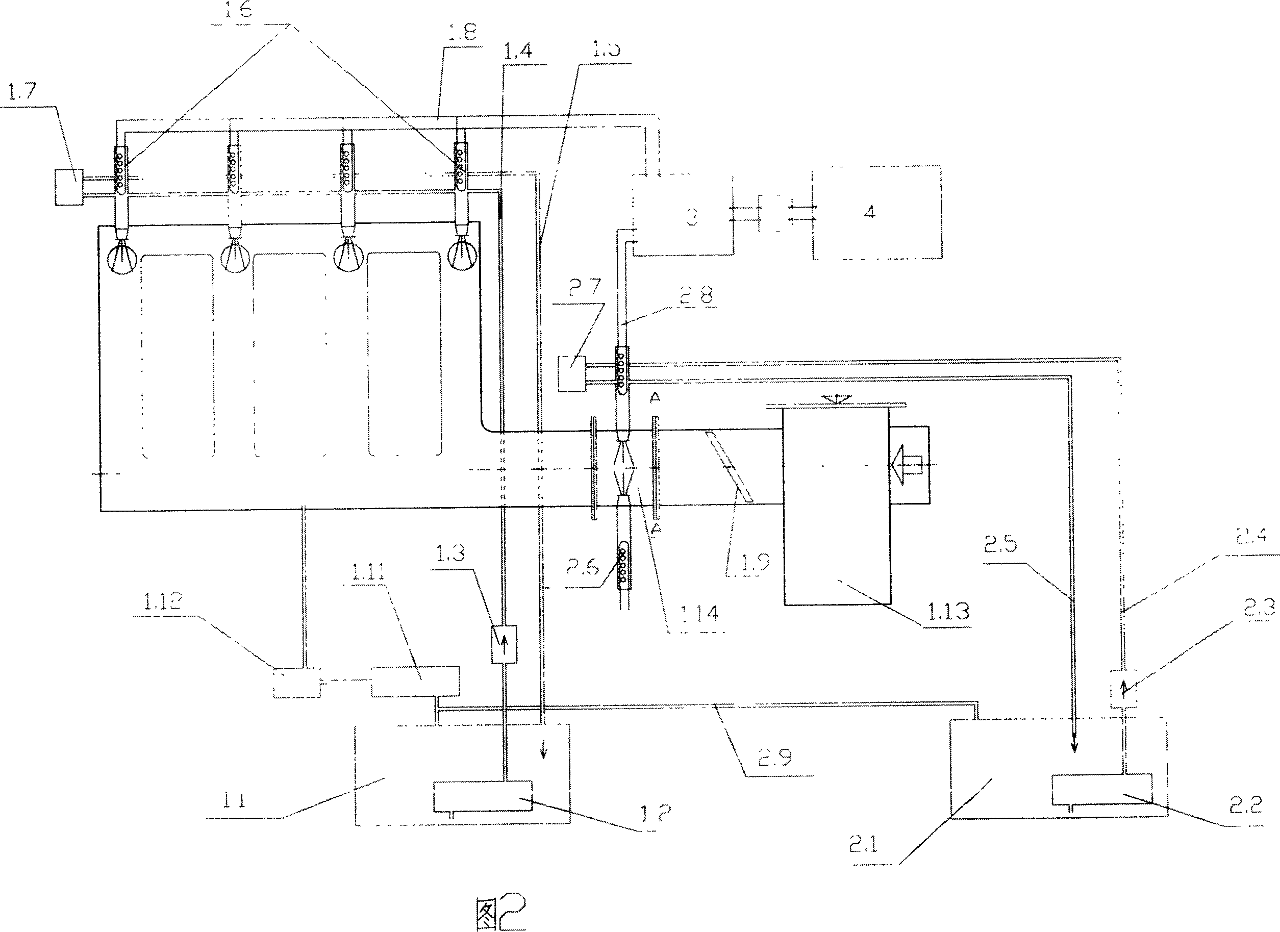 Automobile gasoline and alcohols mixed using method, fuel supplying system and controller