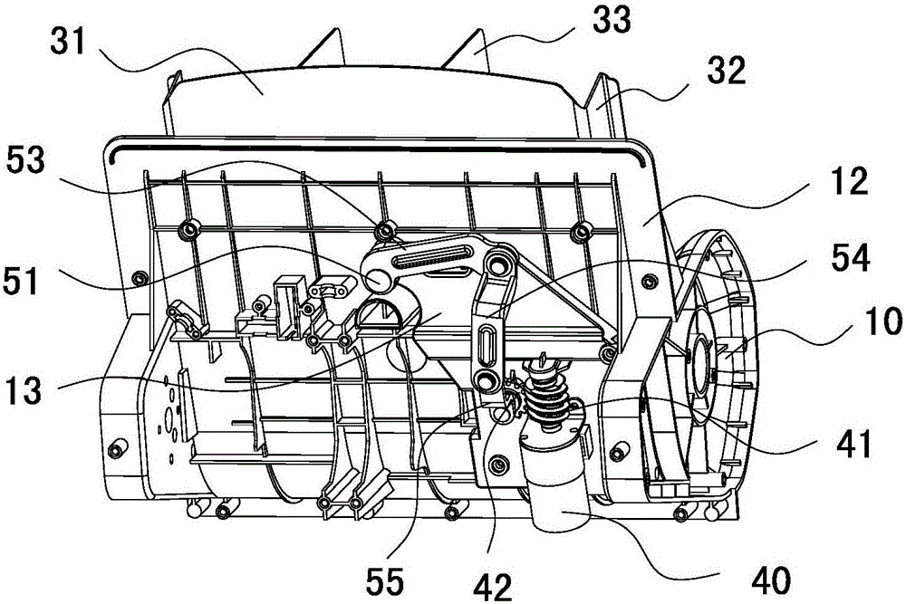 Snow sweeper capable of electrically adjusting snow discharging directions