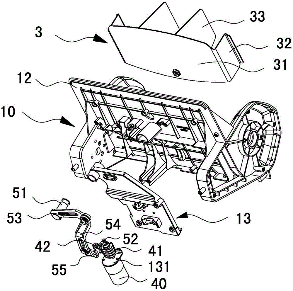 Snow sweeper capable of electrically adjusting snow discharging directions