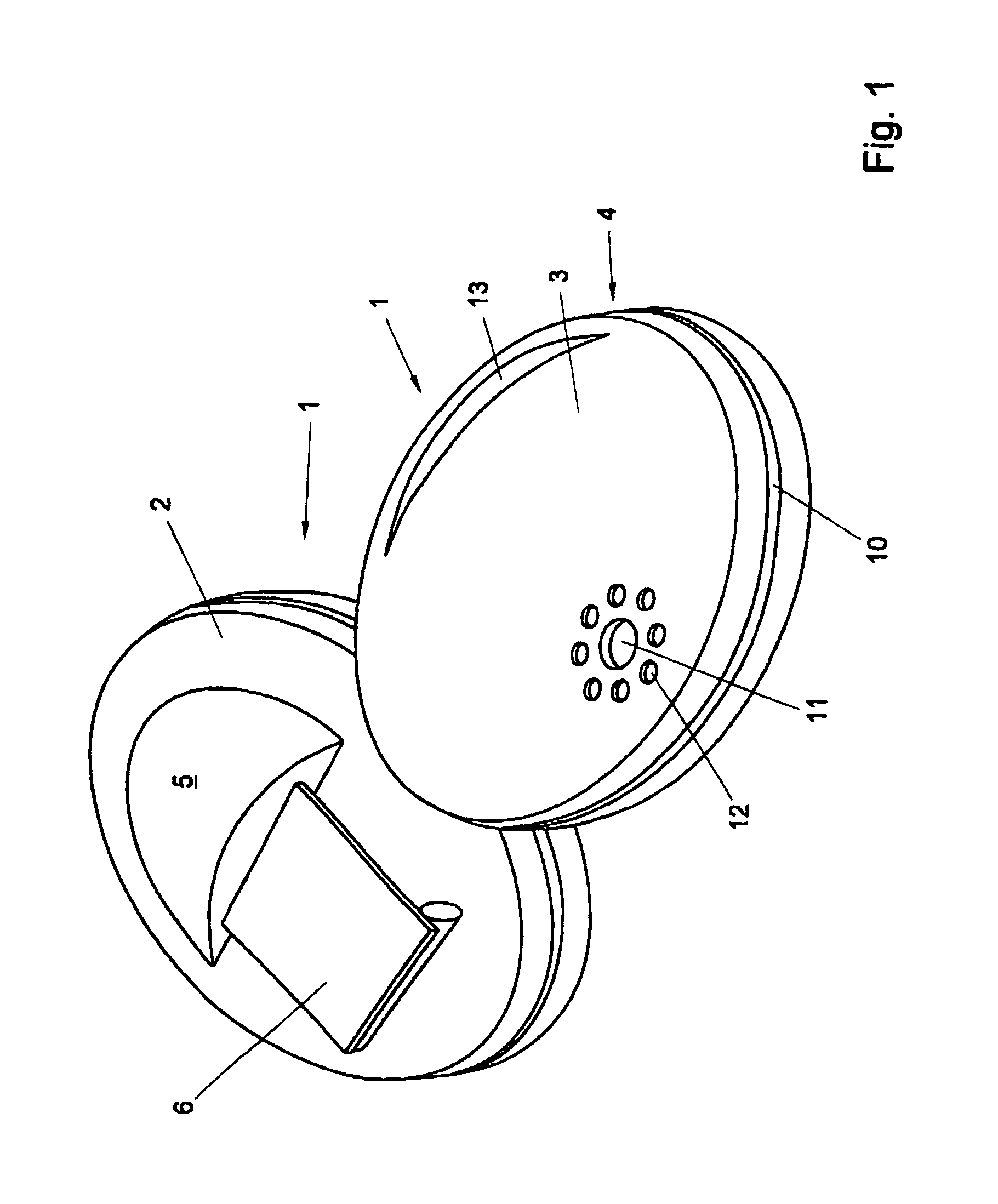 Method and apparatus for registering movement patterns of human beings