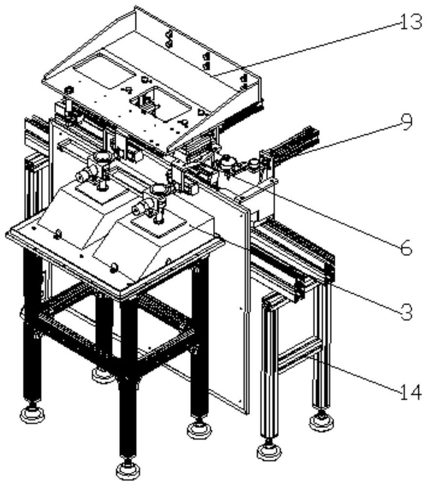 Automatic initiating explosive device filling production equipment and control method thereof