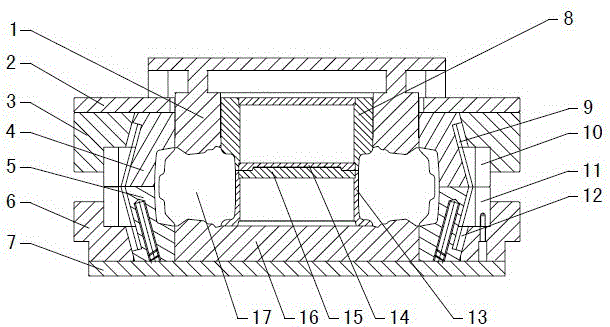 Polyurethane solid tire mold and its processing method