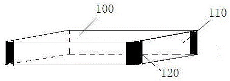 Method for no-glass-cloth ceramic high-frequency PCB plate edge metallization