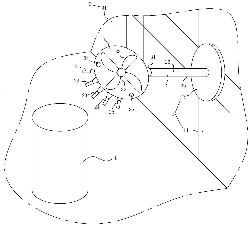 Fan and using method thereof
