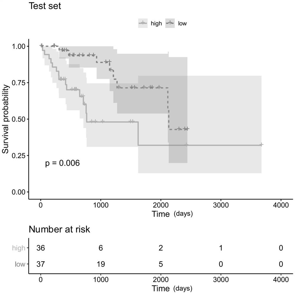 Evaluation gene sets and kits for predicting the prognosis of liver cancer