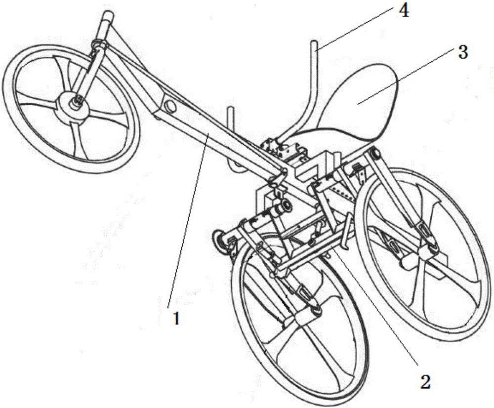 All-terrain electric power-assisted tricycle