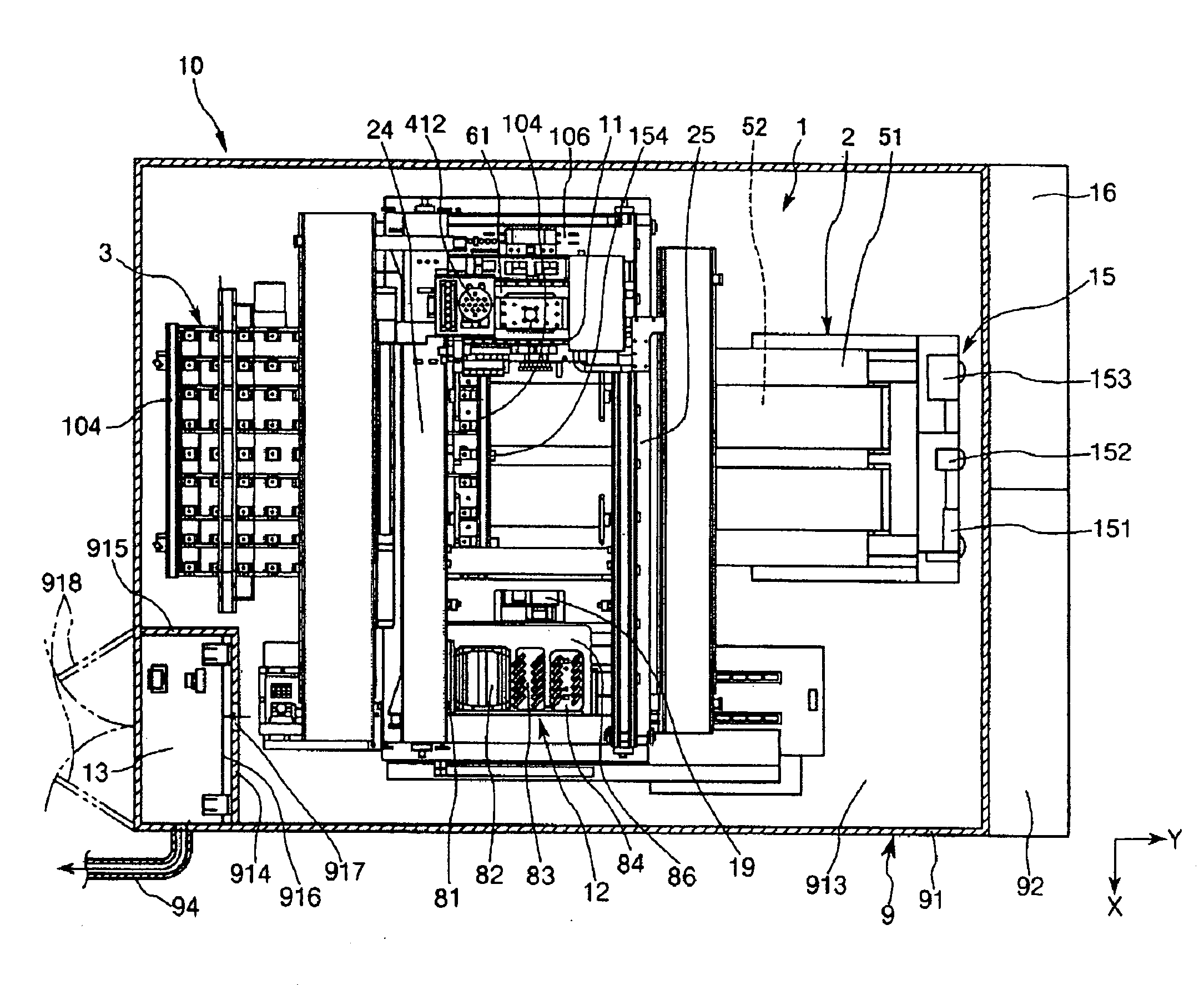 Liquid droplet ejecting apparatus, electro-optical device, method of manufacturing the electro-optical device, and electronic apparatus