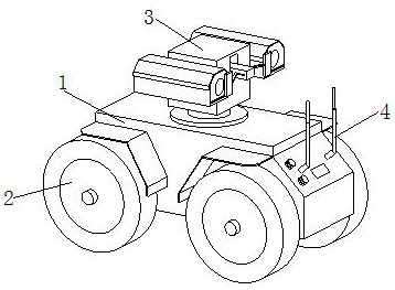 Full-automatic tunnel safety intelligent inspection equipment