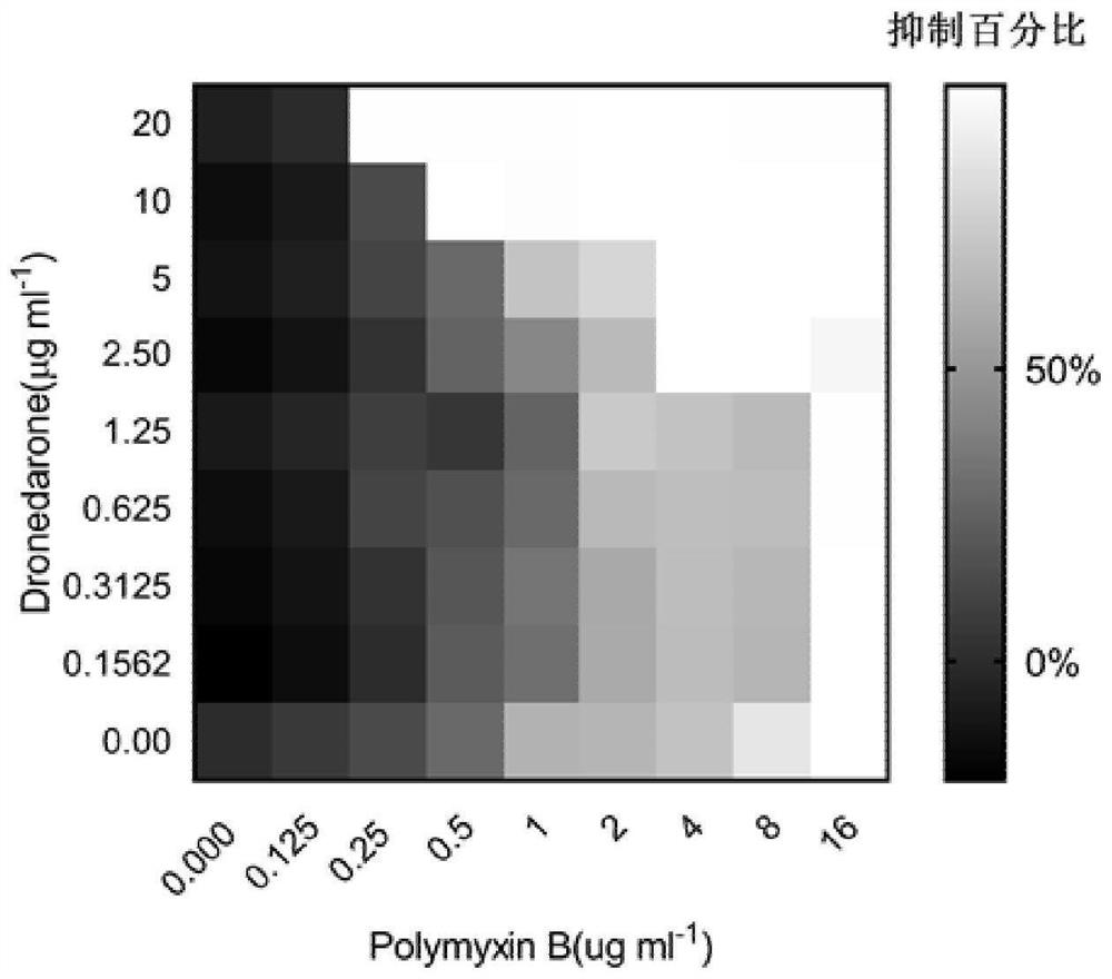 Polymyxin antibiotic synergist and anti-gram-negative bacteria pharmaceutical composition