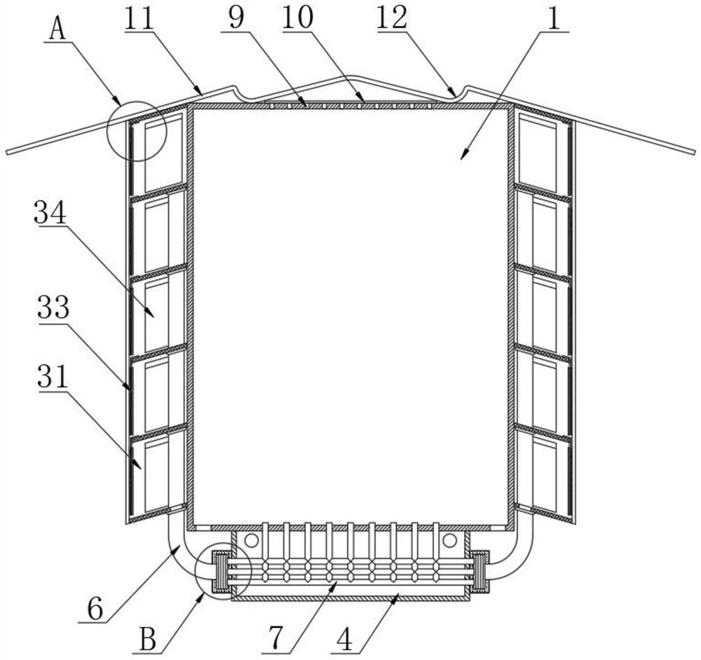 A 0.4kv pole-mounted low-voltage cable distribution box device and its application method