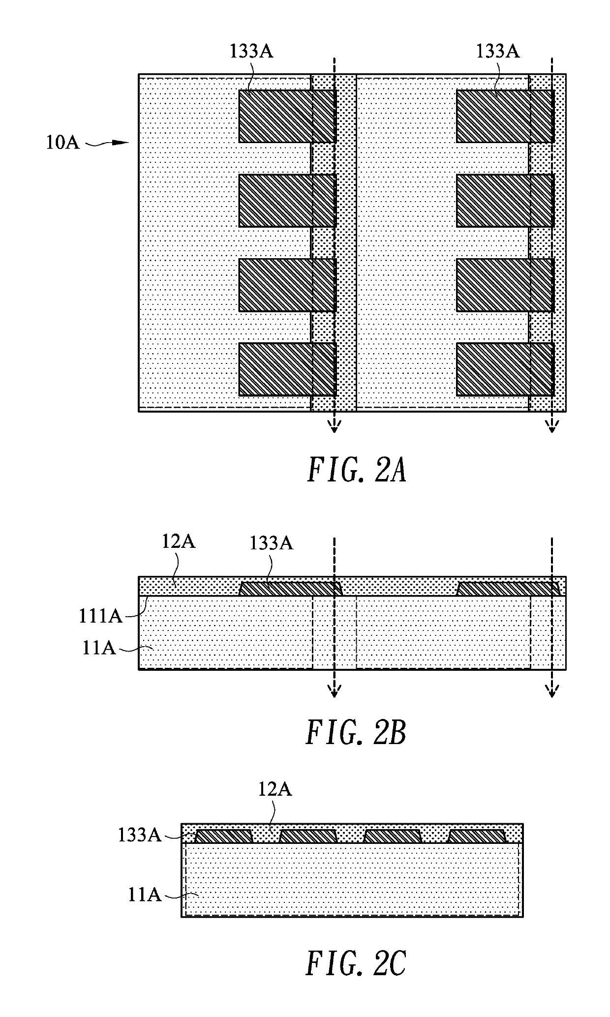 Stacked package including exterior conductive element and a manufacturing method of the same