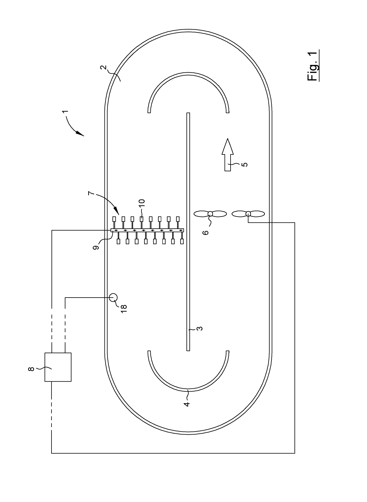 Method of controlling a circulation-type wastewater treatment plant via a stored parameter relationship in a control unit