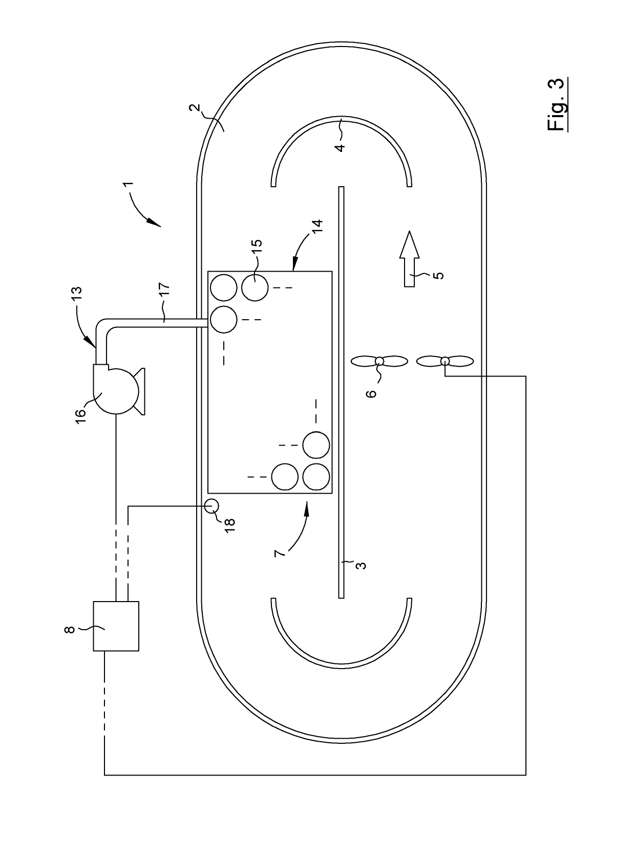 Method of controlling a circulation-type wastewater treatment plant via a stored parameter relationship in a control unit