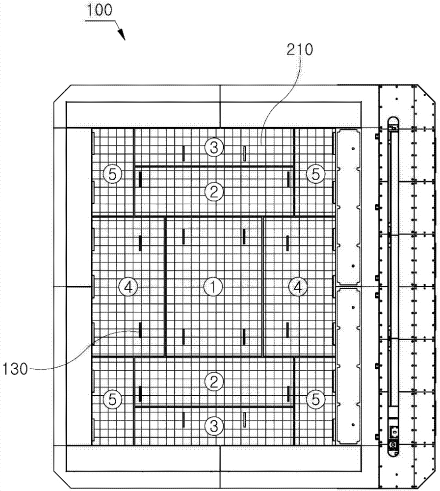 Substrate supporting module for excimer laser annealing apparatus