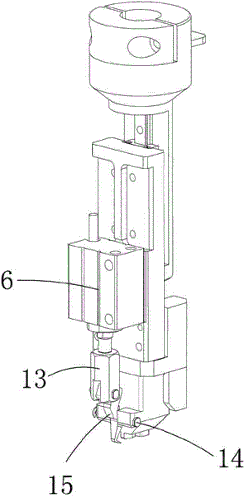 Sucking rod mechanism capable of sucking acoustic gauze of mobile phone